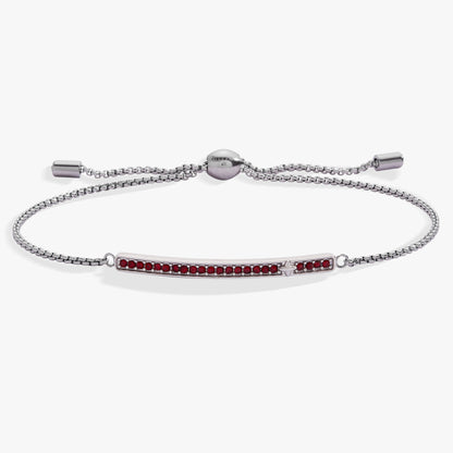 January Everyday Birthstone Pave Bolo Bracelet ALEX AND ANI