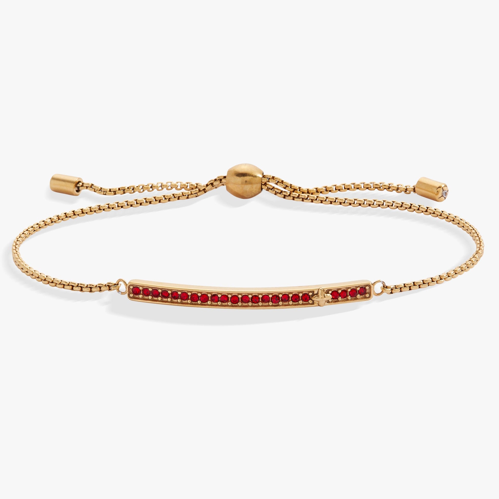 July Everyday Birthstone Pave Bolo Bracelet ALEX AND ANI