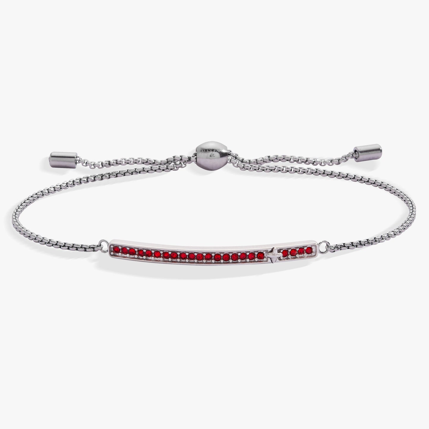 July Everyday Birthstone Pave Bolo Bracelet ALEX AND ANI
