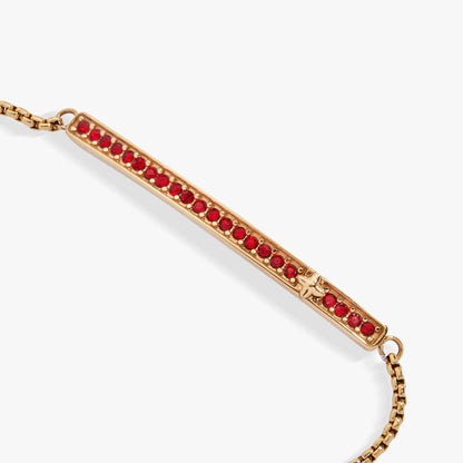 July Everyday Birthstone Pave Bolo Bracelet ALEX AND ANI