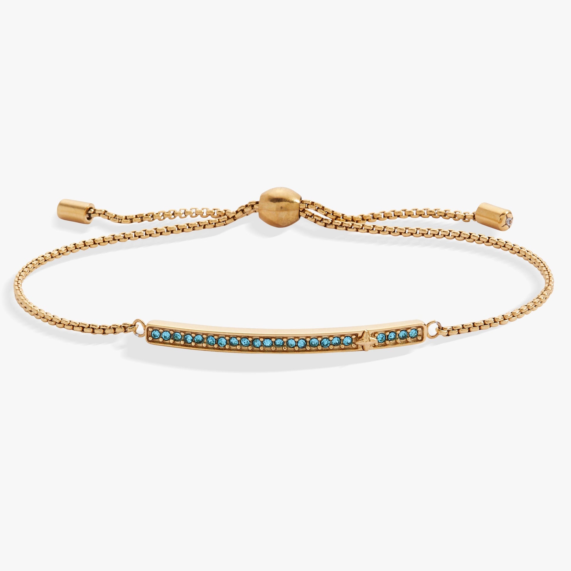 March Everyday Birthstone Pave Bolo Bracelet ALEX AND ANI