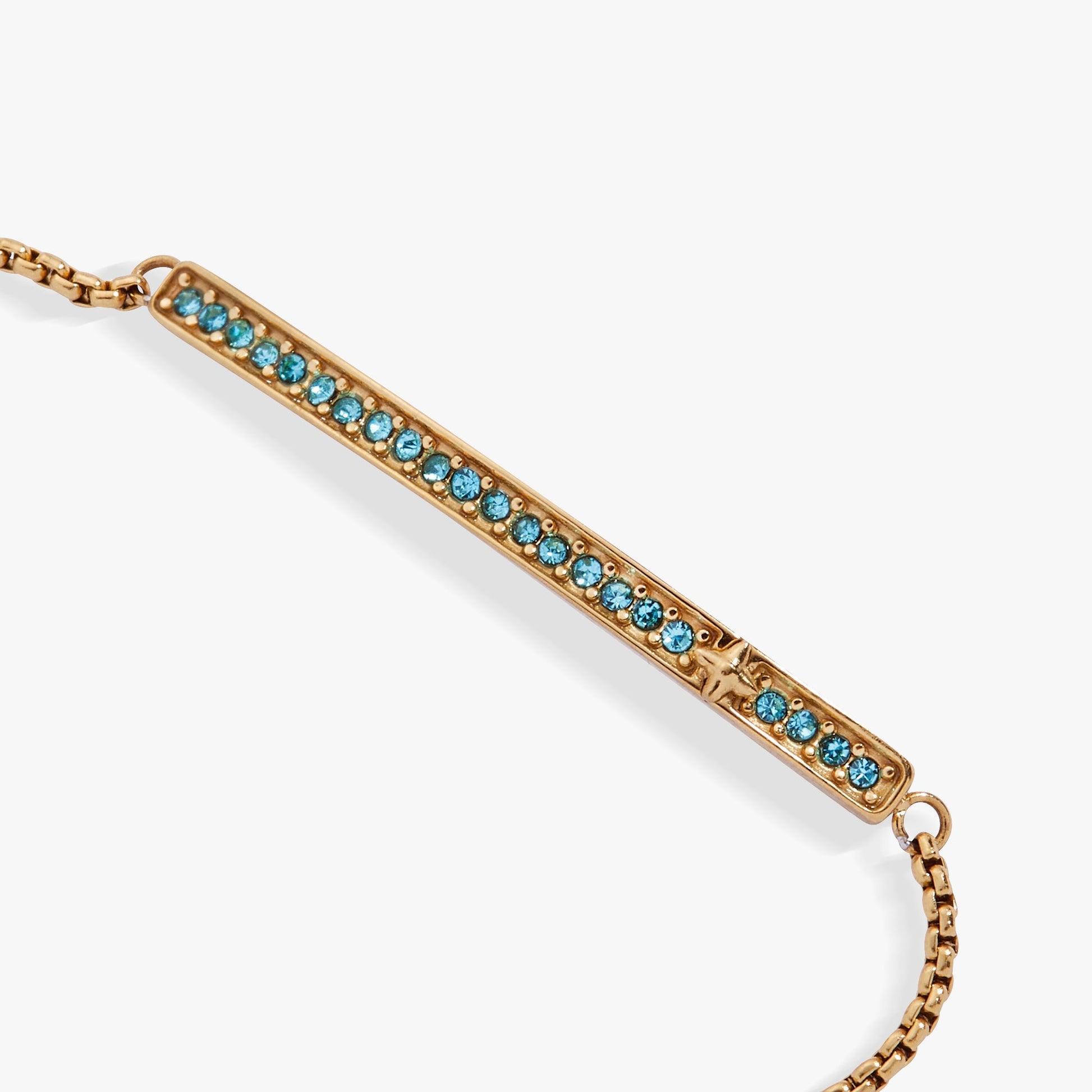 March Everyday Birthstone Pave Bolo Bracelet ALEX AND ANI