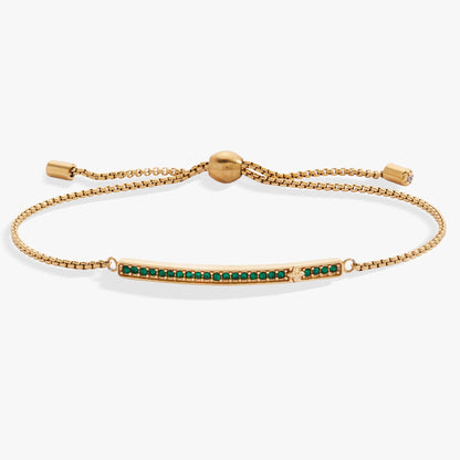 May Everyday Birthstone Pave Bolo Bracelet ALEX AND ANI