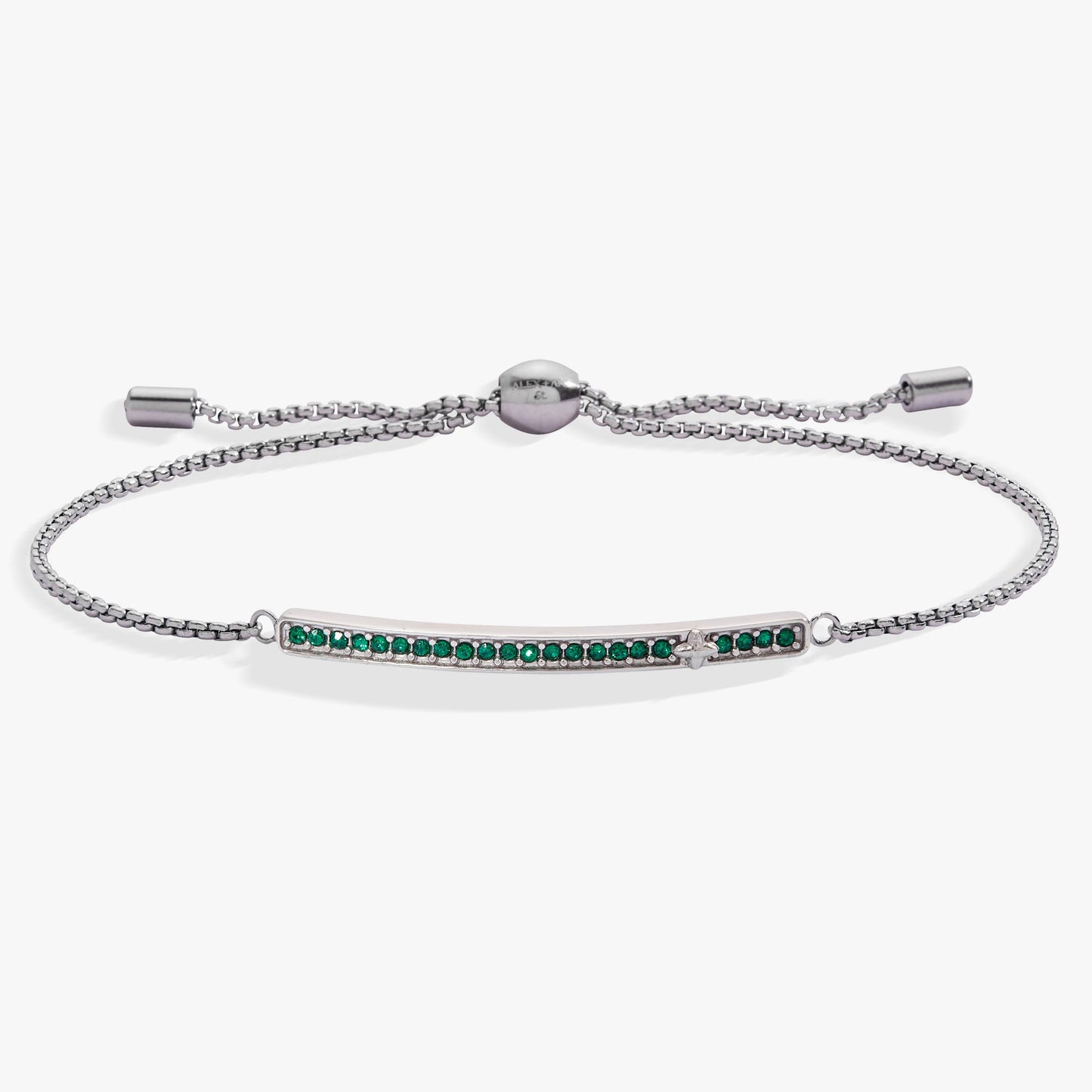 May Everyday Birthstone Pave Bolo Bracelet ALEX AND ANI