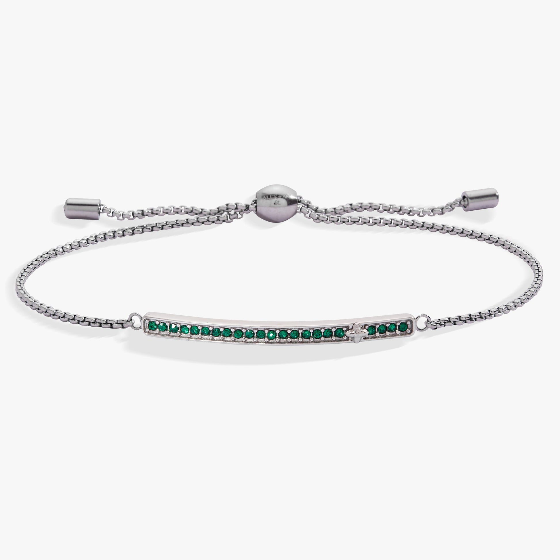 May Everyday Birthstone Pave Bolo Bracelet ALEX AND ANI