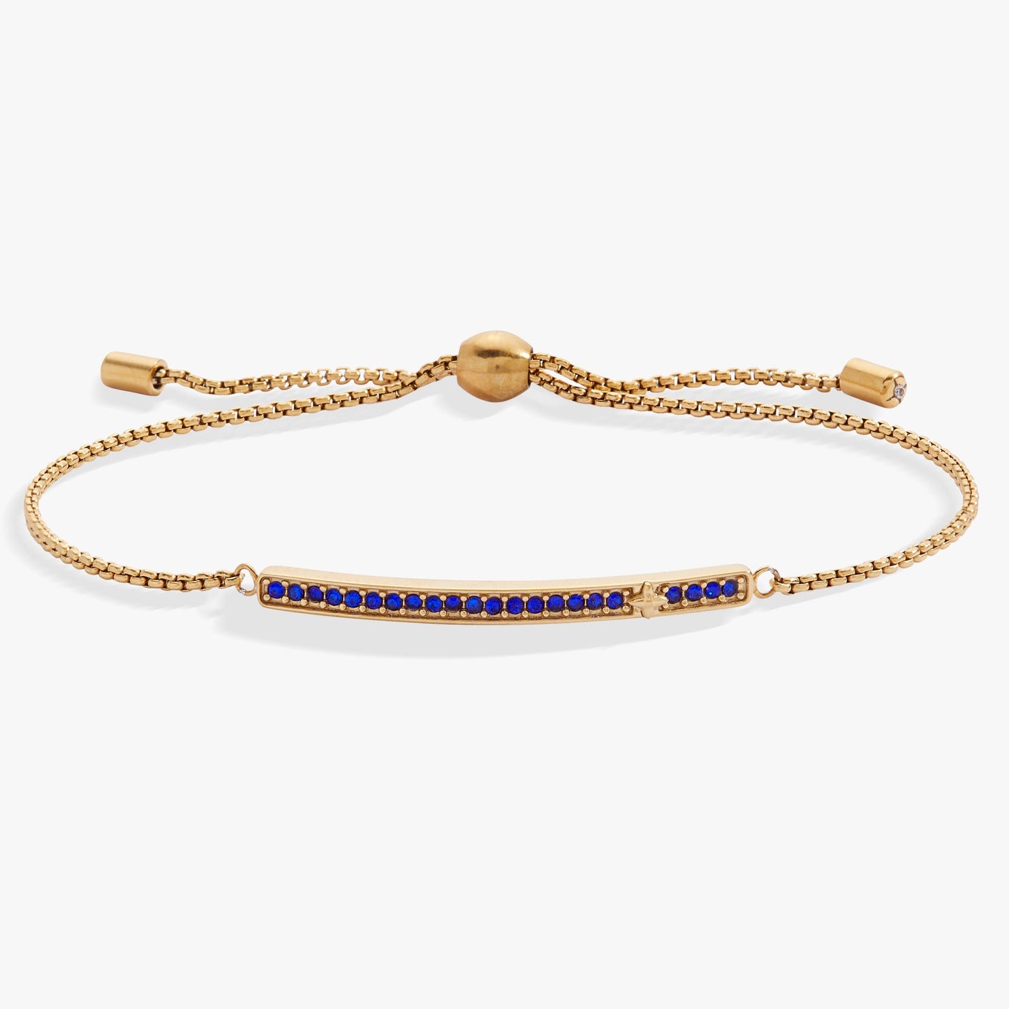 September Everyday Birthstone Pave Bolo Bracelet ALEX AND ANI