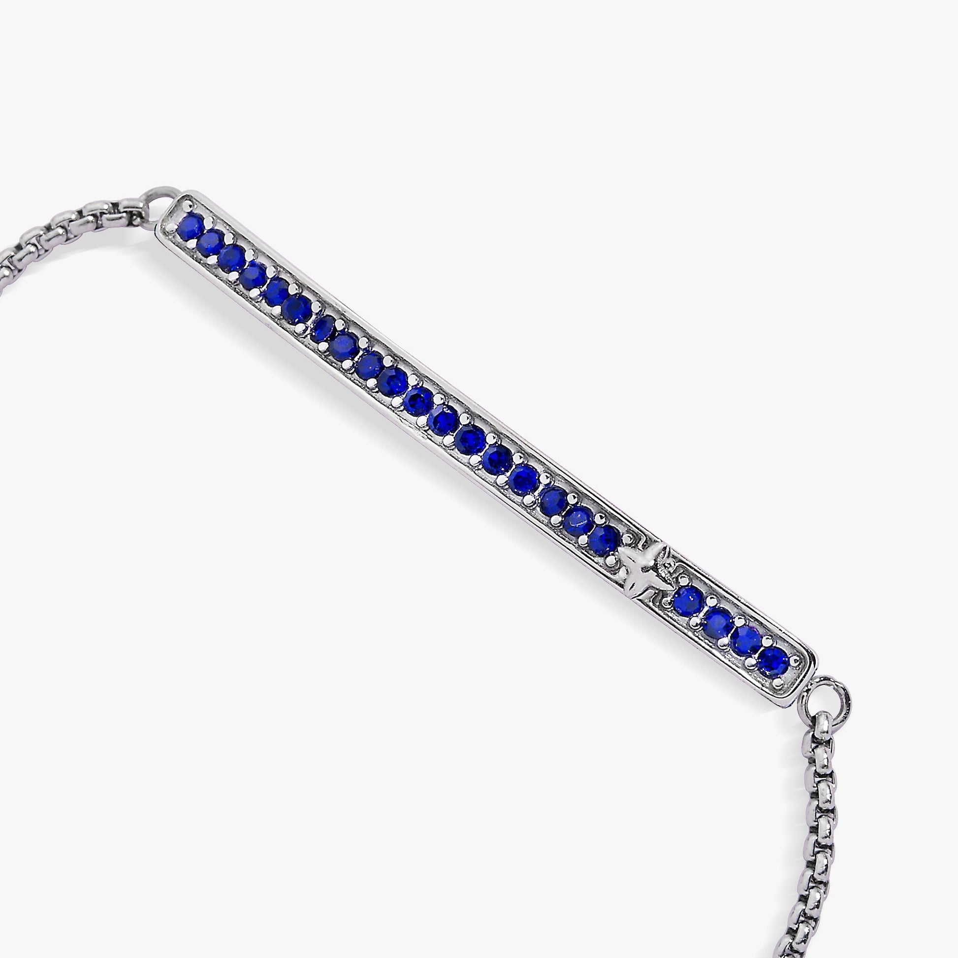 September Everyday Birthstone Pave Bolo Bracelet ALEX AND ANI