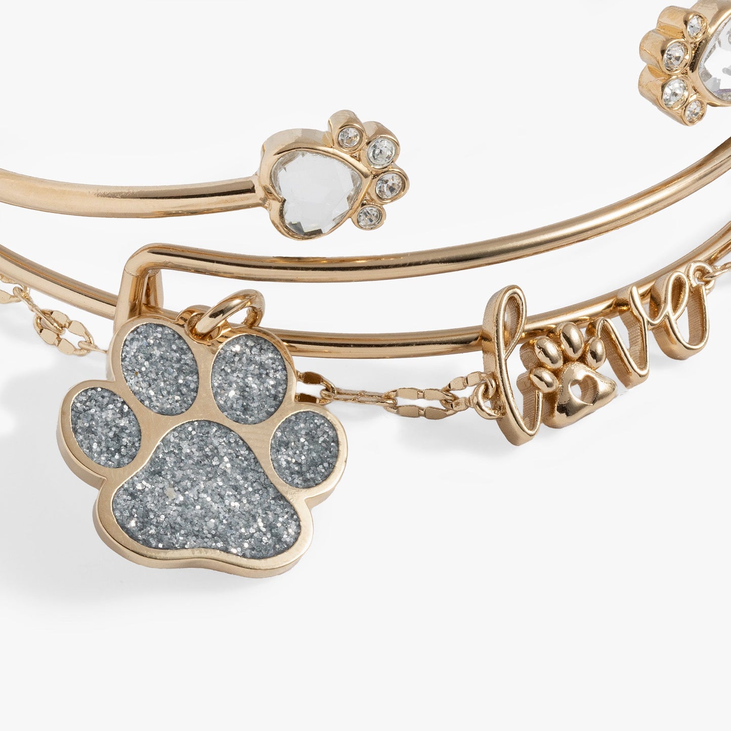 'Paws of Love' Bracelet Set of 3 ALEX AND ANI