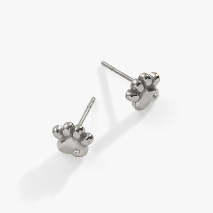 Paw Print Mini Stud Earrings ALEX AND ANI