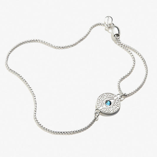 Evil Eye Crystal Pull Chain Bracelet ALEX AND ANI