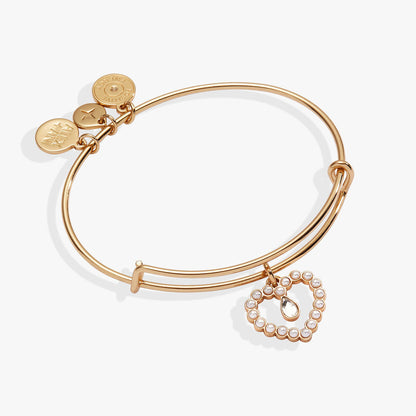 Pearl Heart Bangle ALEX AND ANI