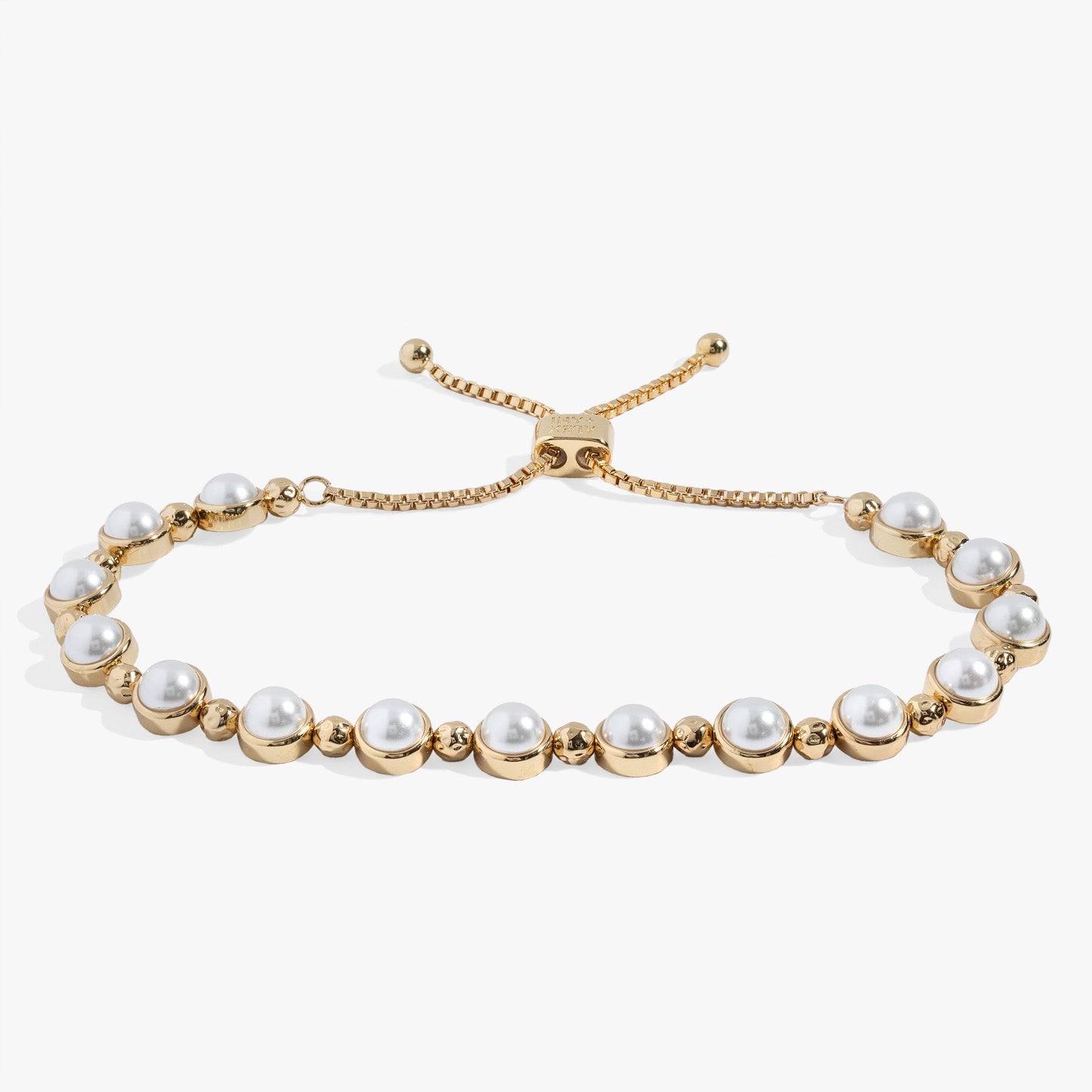 Pearl Bolo Beaded Bracelet ALEX AND ANI