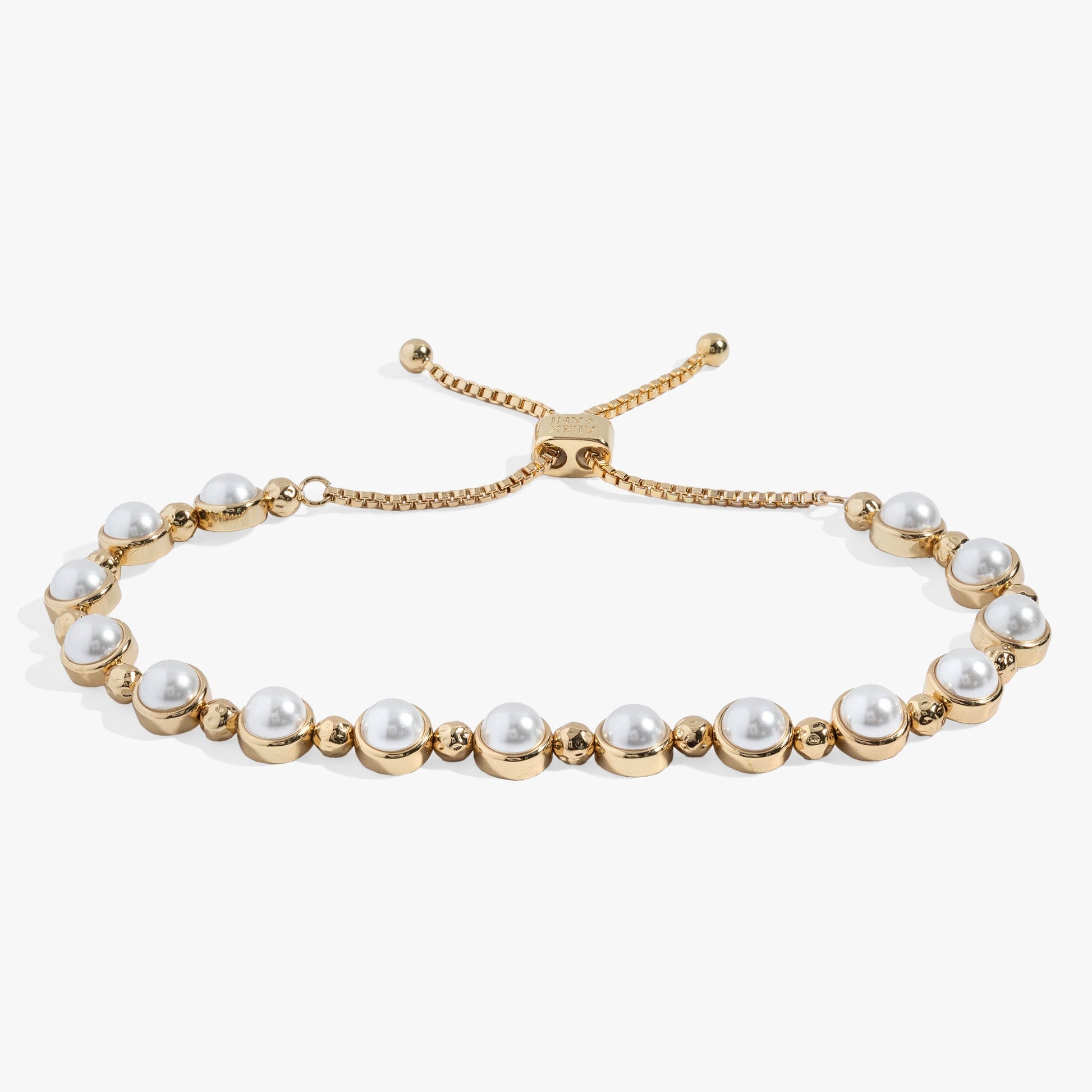Pearl Bolo Beaded Bracelet ALEX AND ANI