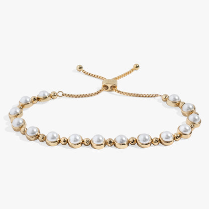 Pearl Bolo Beaded Bracelet ALEX AND ANI