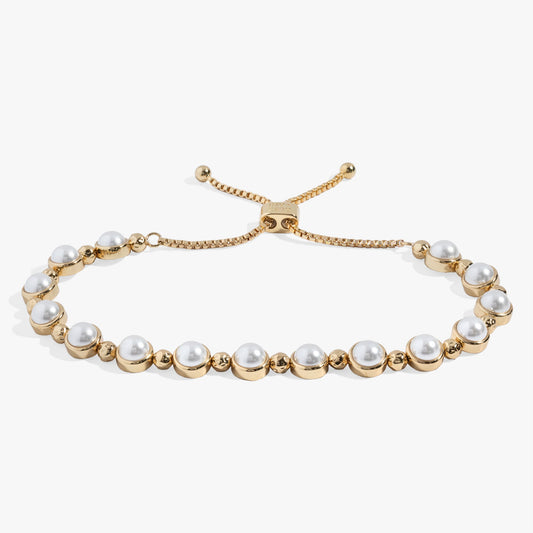Pearl Bolo Beaded Bracelet ALEX AND ANI