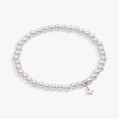Pearl Beaded Stretch Bracelet ALEX AND ANI