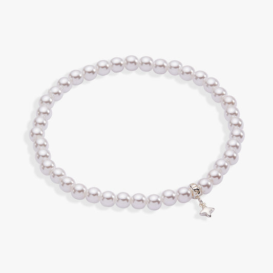 Pearl Beaded Stretch Bracelet ALEX AND ANI