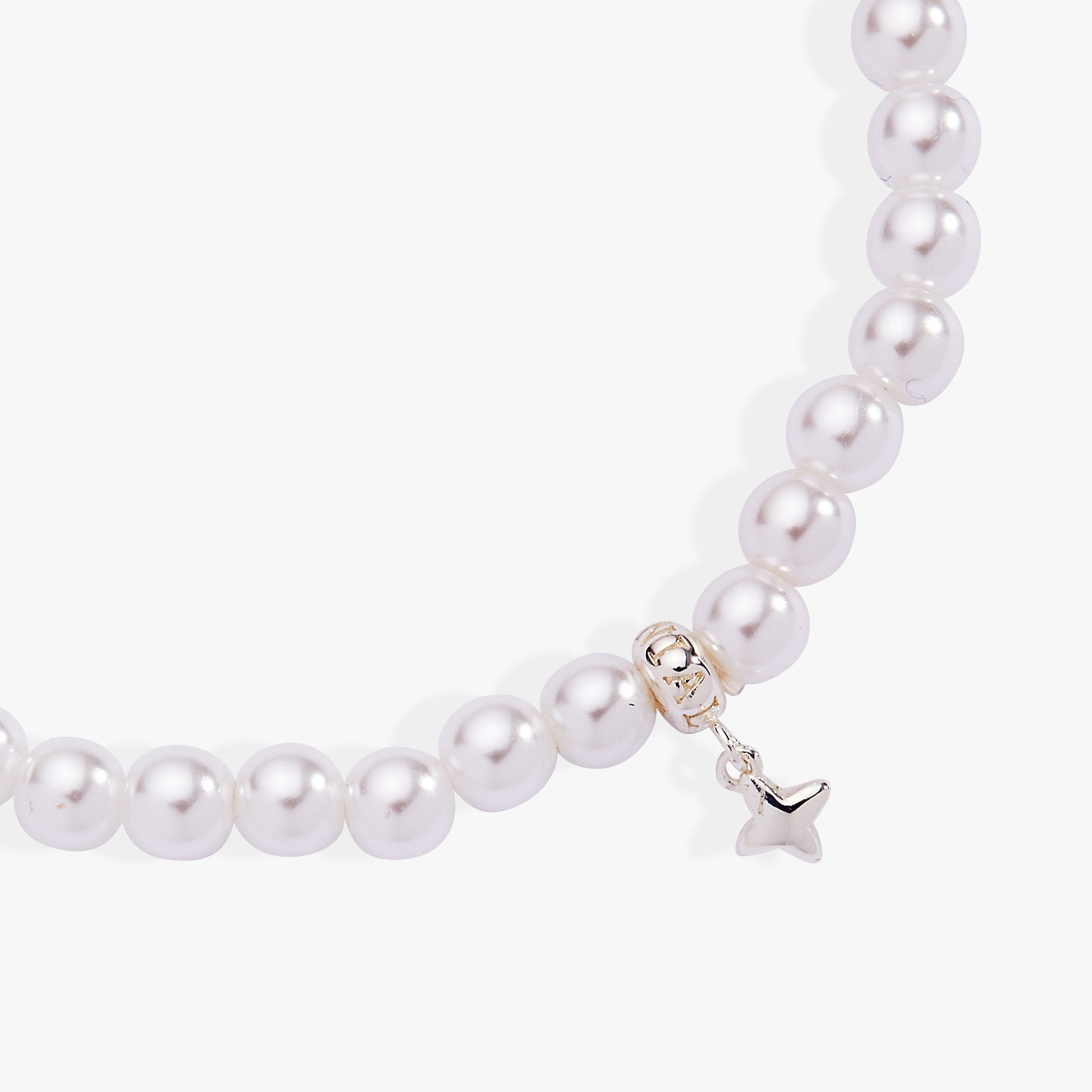 Pearl Beaded Stretch Bracelet ALEX AND ANI