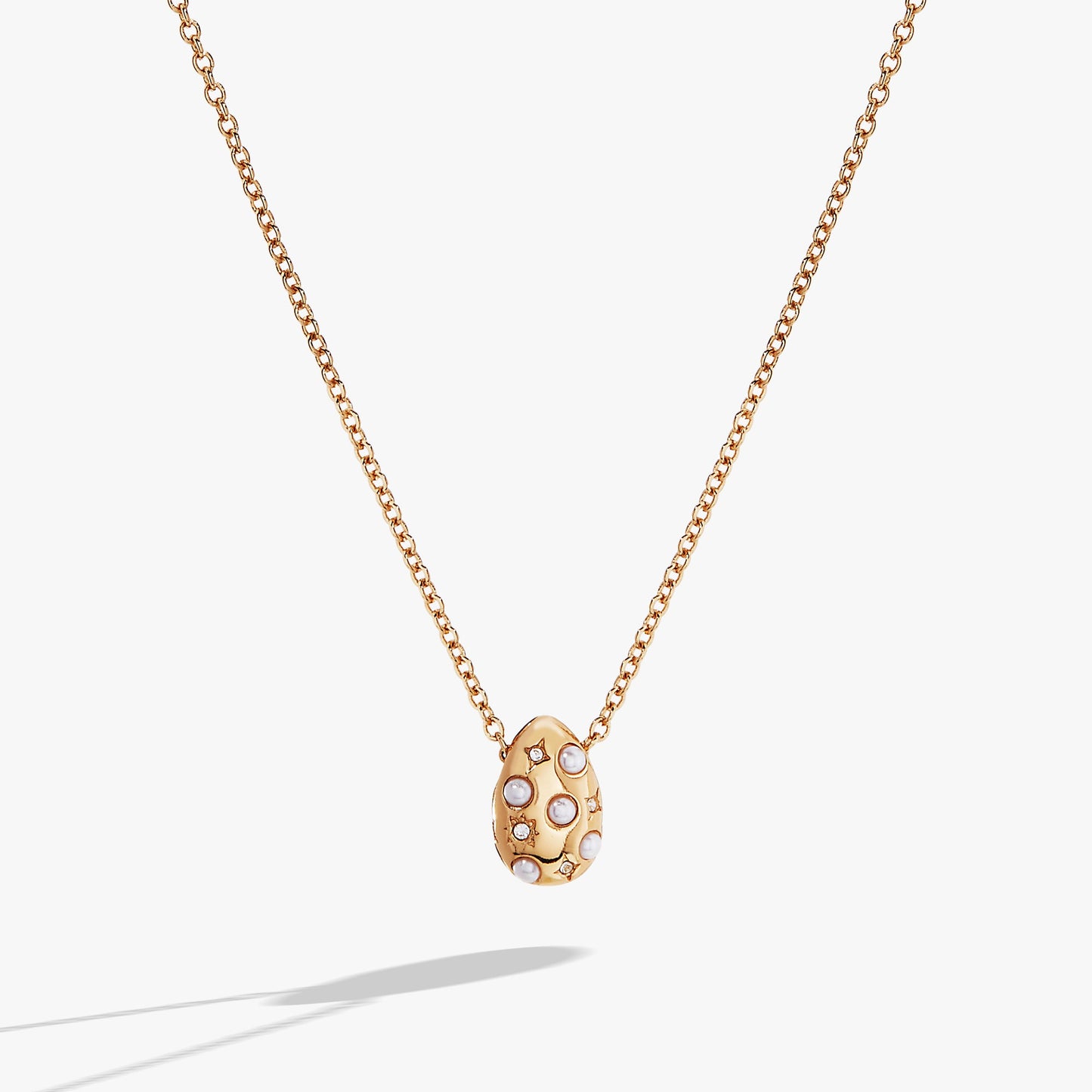 Pearl and Crystal Pendant Necklace ALEX AND ANI