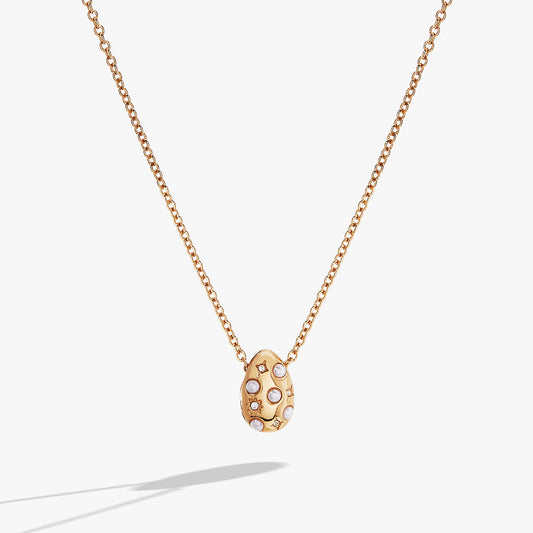 Pearl and Crystal Pendant Necklace ALEX AND ANI