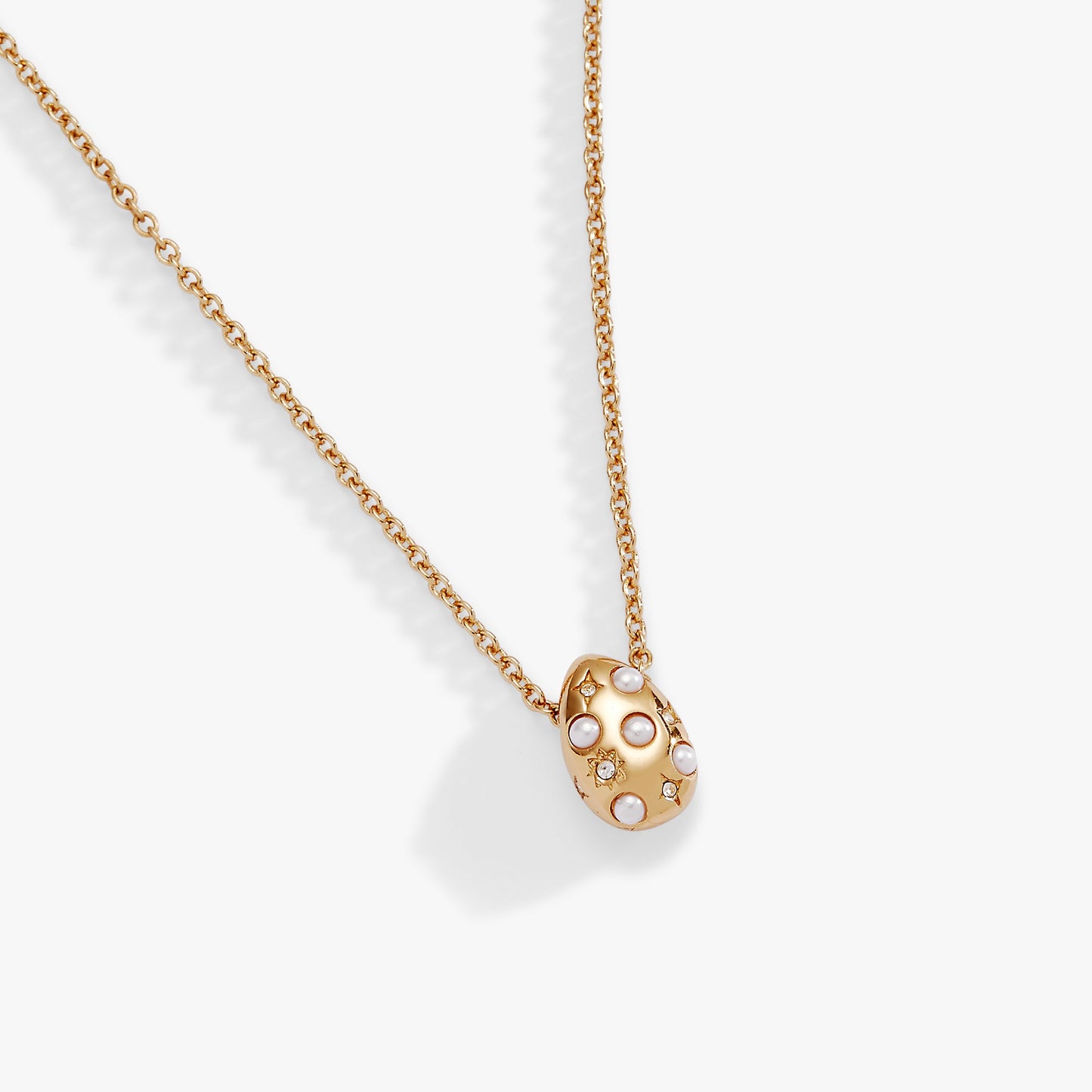 Pearl and Crystal Pendant Necklace ALEX AND ANI