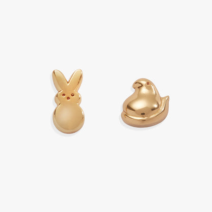 PEEPS® Bunny and Chick Stud Earrings ALEX AND ANI