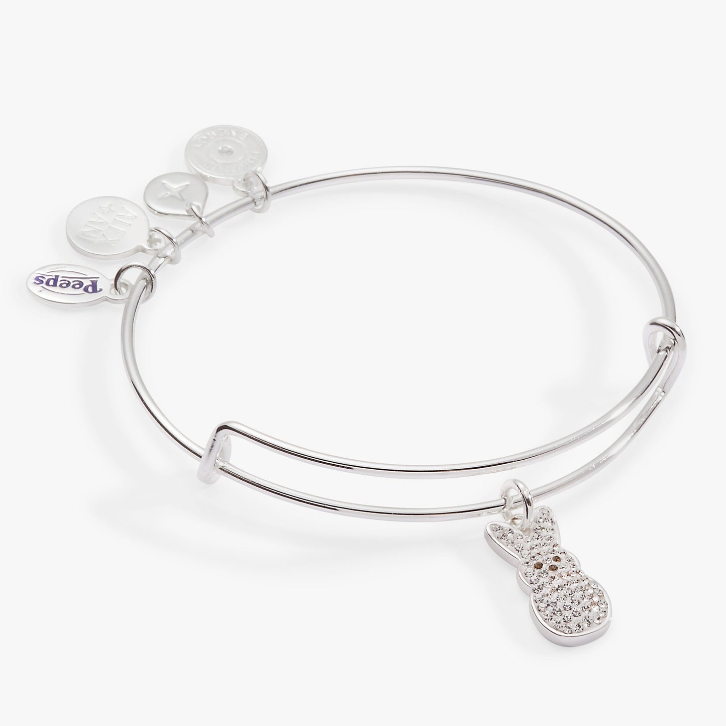 PEEPS® Crystal Bunny Bangle ALEX AND ANI