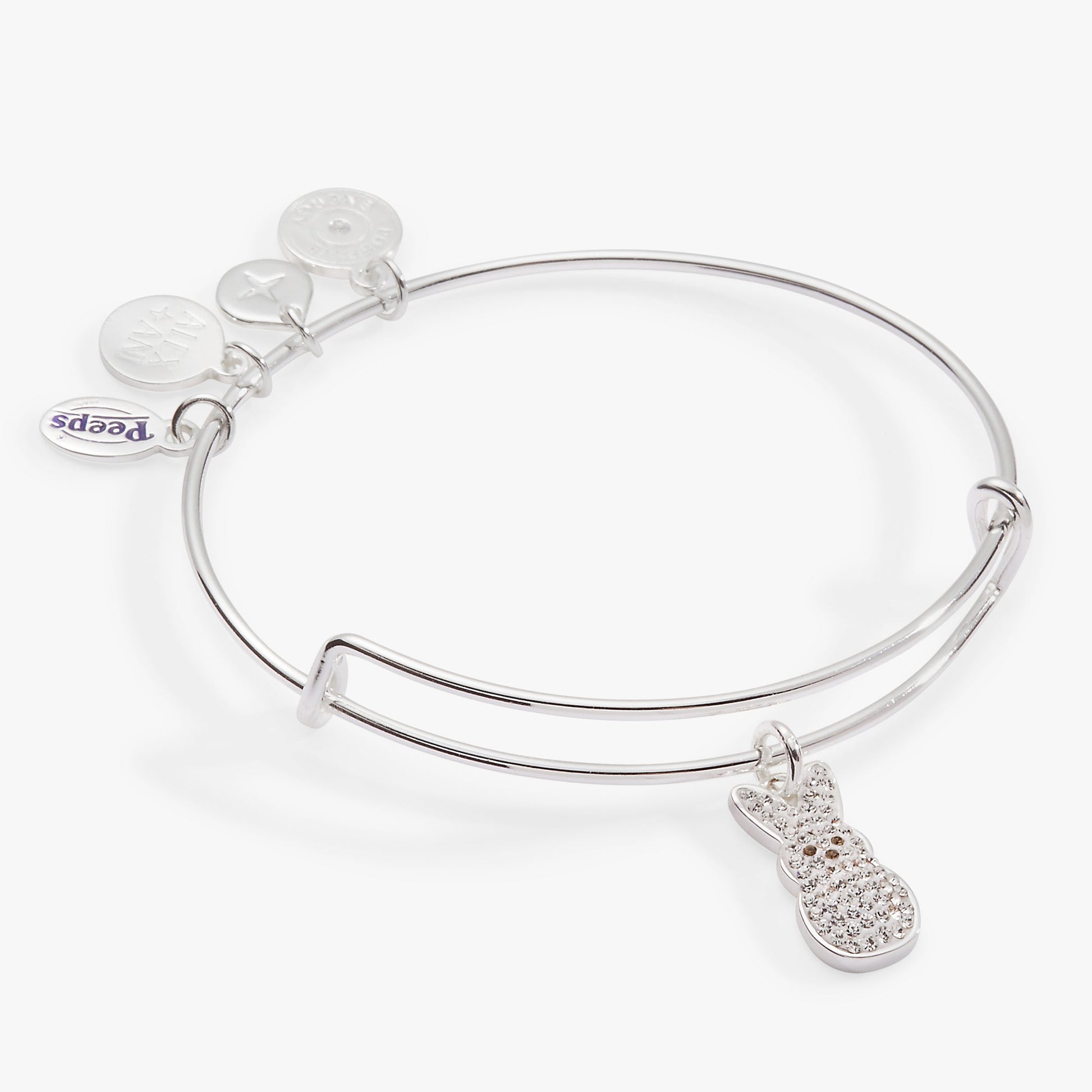 PEEPS® Crystal Bunny Bangle ALEX AND ANI
