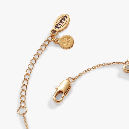 PEEPS® Pearlized Bunny Charm Bracelet ALEX AND ANI