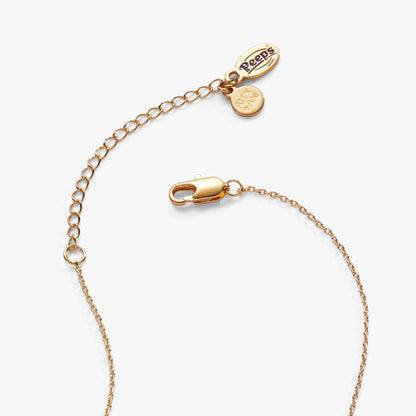 PEEPS® Pearlized Bunny Charm Necklace ALEX AND ANI