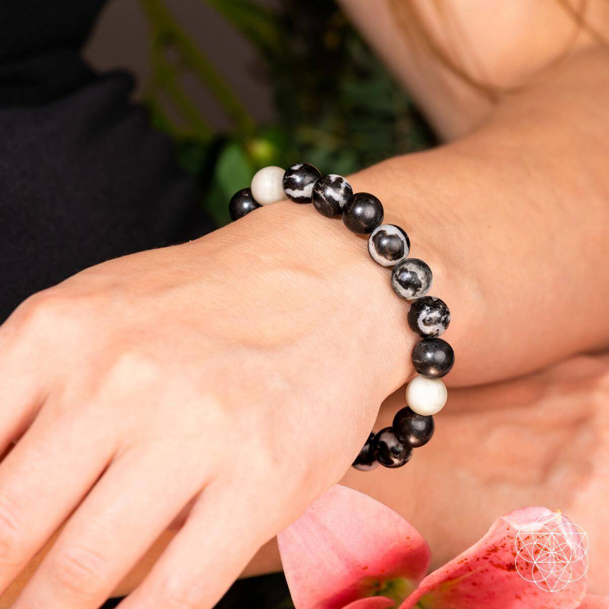Permission to Pause - The Zebra Jasper Bracelet Conscious Items