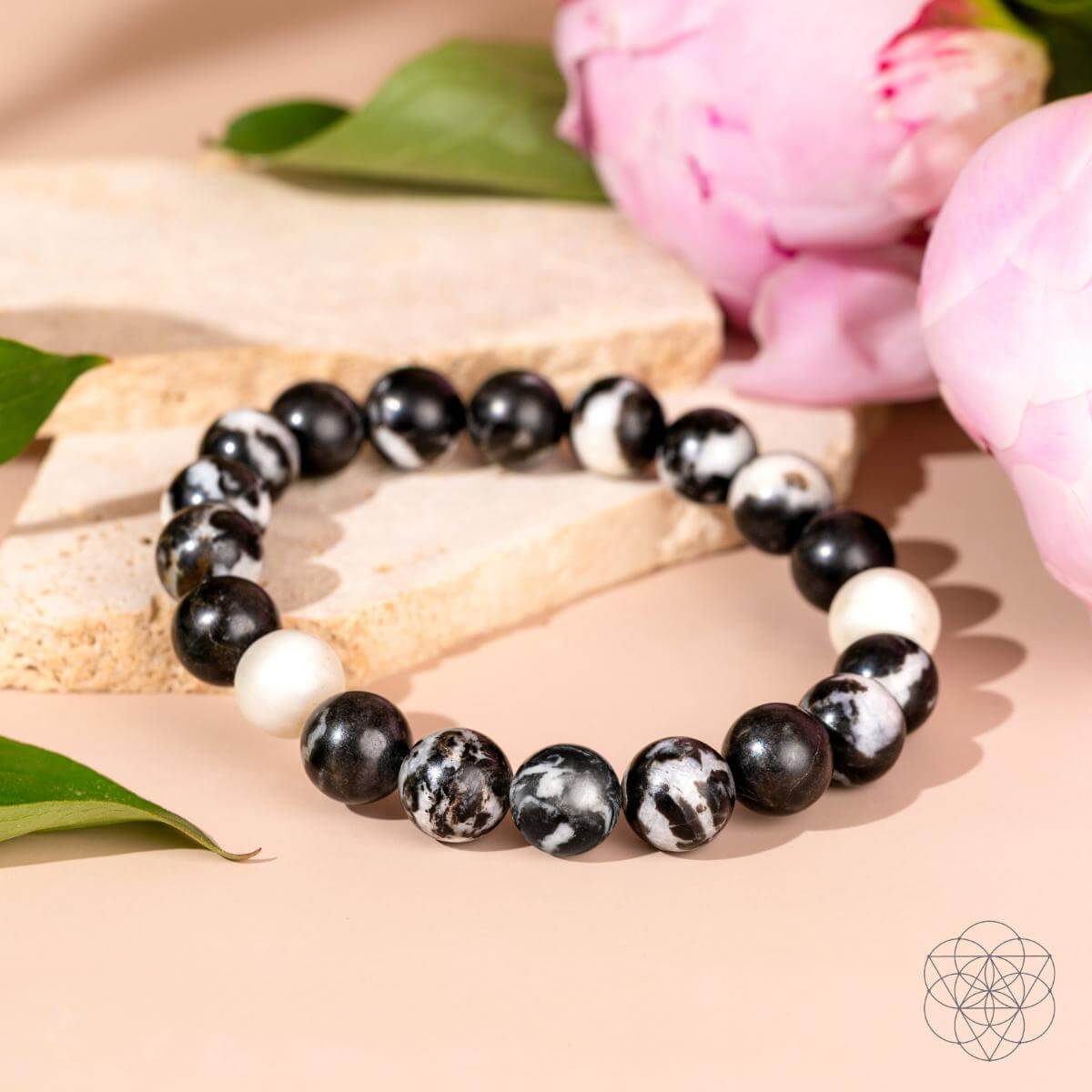 Permission to Pause - The Zebra Jasper Bracelet Conscious Items