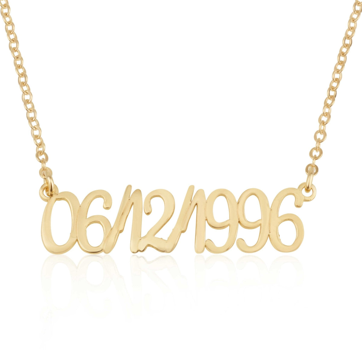 Personalized Date Necklace