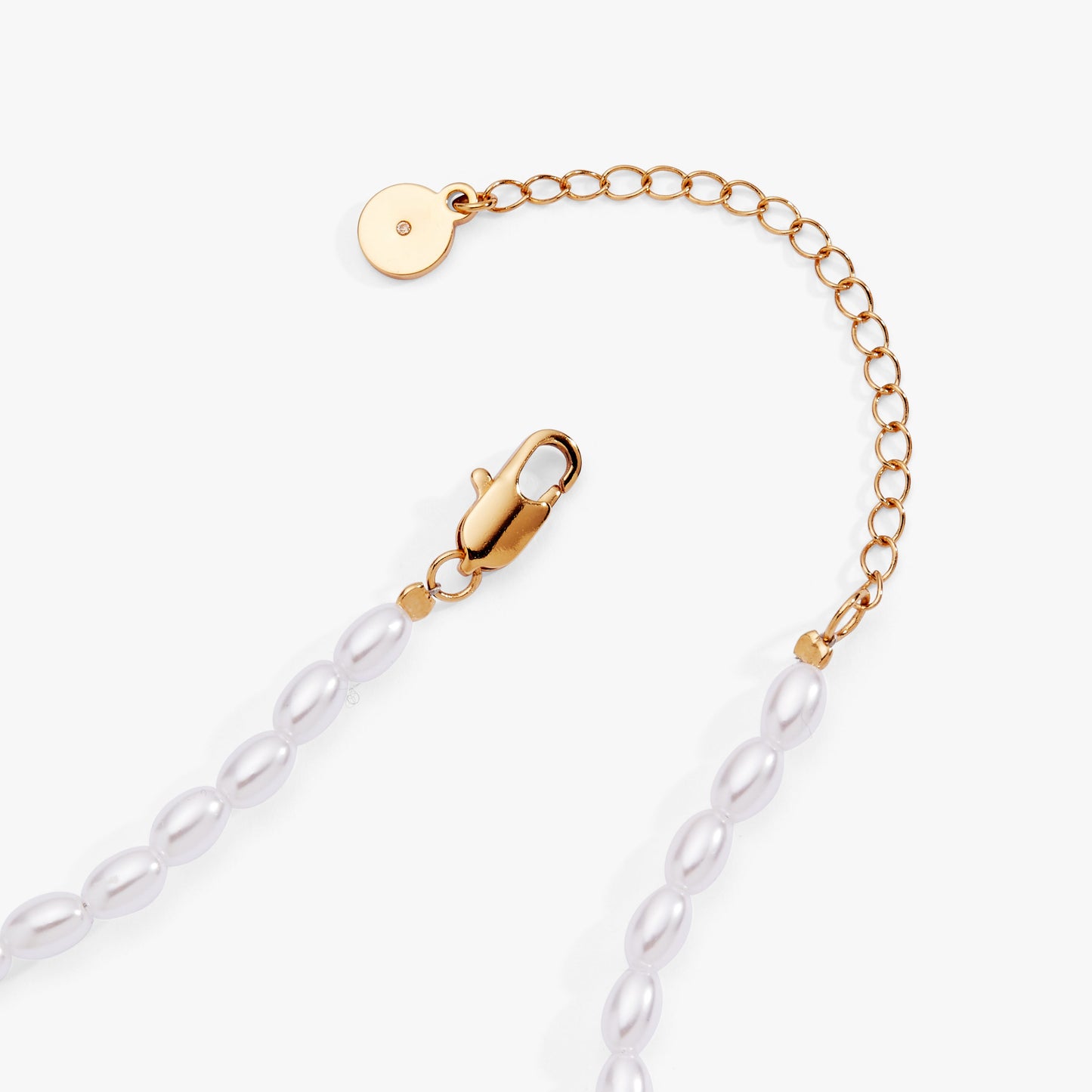 Pink Christmas Beaded Charm Necklace ALEX AND ANI