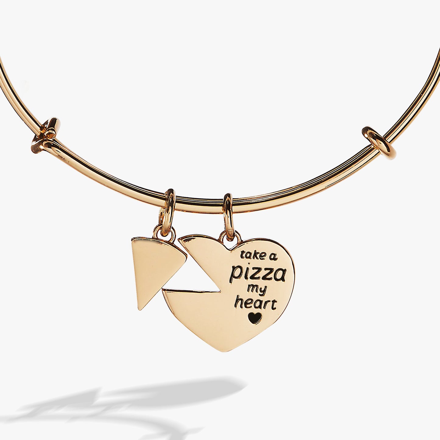 'Take A Pizza My Heart' Multi Charm Bangle ALEX AND ANI