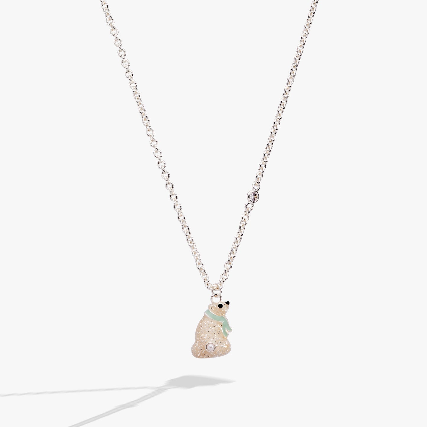 Polar Bear Pendant Necklace ALEX AND ANI