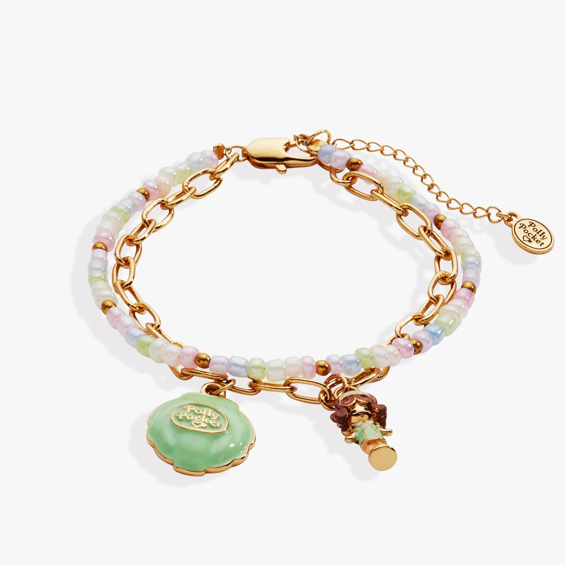 Polly Pocket™ 2 Row Charm Bracelet ALEX AND ANI