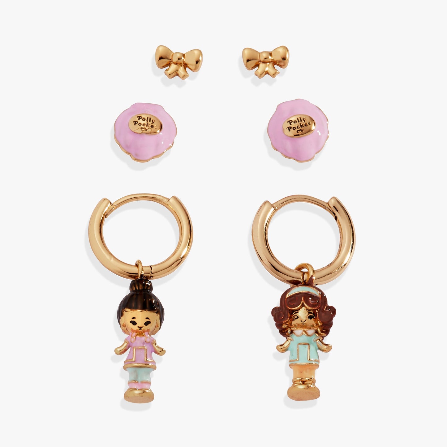 Polly Pocket™ Earring Set of 3 ALEX AND ANI