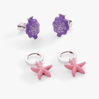 Polly Pocket™ Limited Edition Pool Party Earring Set of 2 ALEX AND ANI
