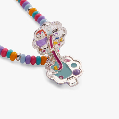 Polly Pocket™ Limited Edition Pool Party Beaded Locket Necklace ALEX AND ANI