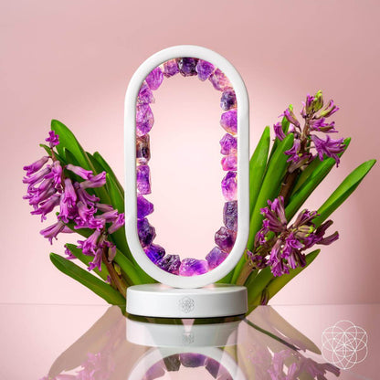 Portal to Peace - Amethyst Lamp of Stress Relief Conscious Items