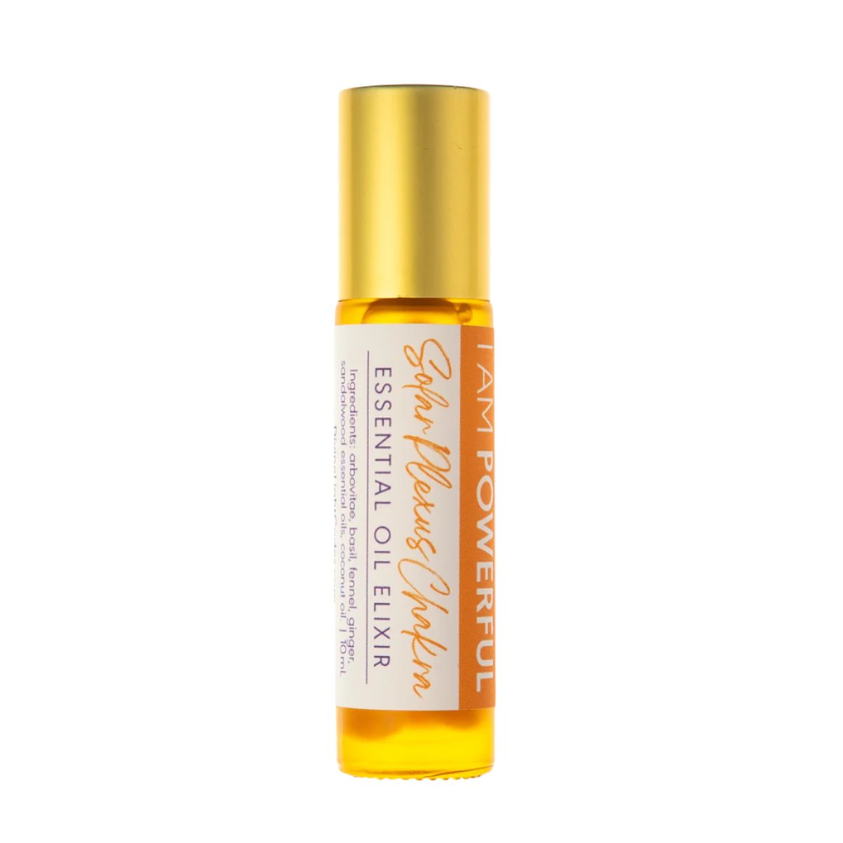 I Am Powerful Essential Oil Elixir - Solar Plexus Chakra - Empowerment -Self-Esteem - Confidence Divine Light Codes