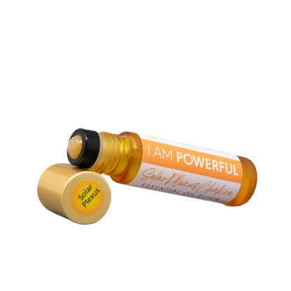 I Am Powerful Essential Oil Elixir - Solar Plexus Chakra - Empowerment -Self-Esteem - Confidence Divine Light Codes