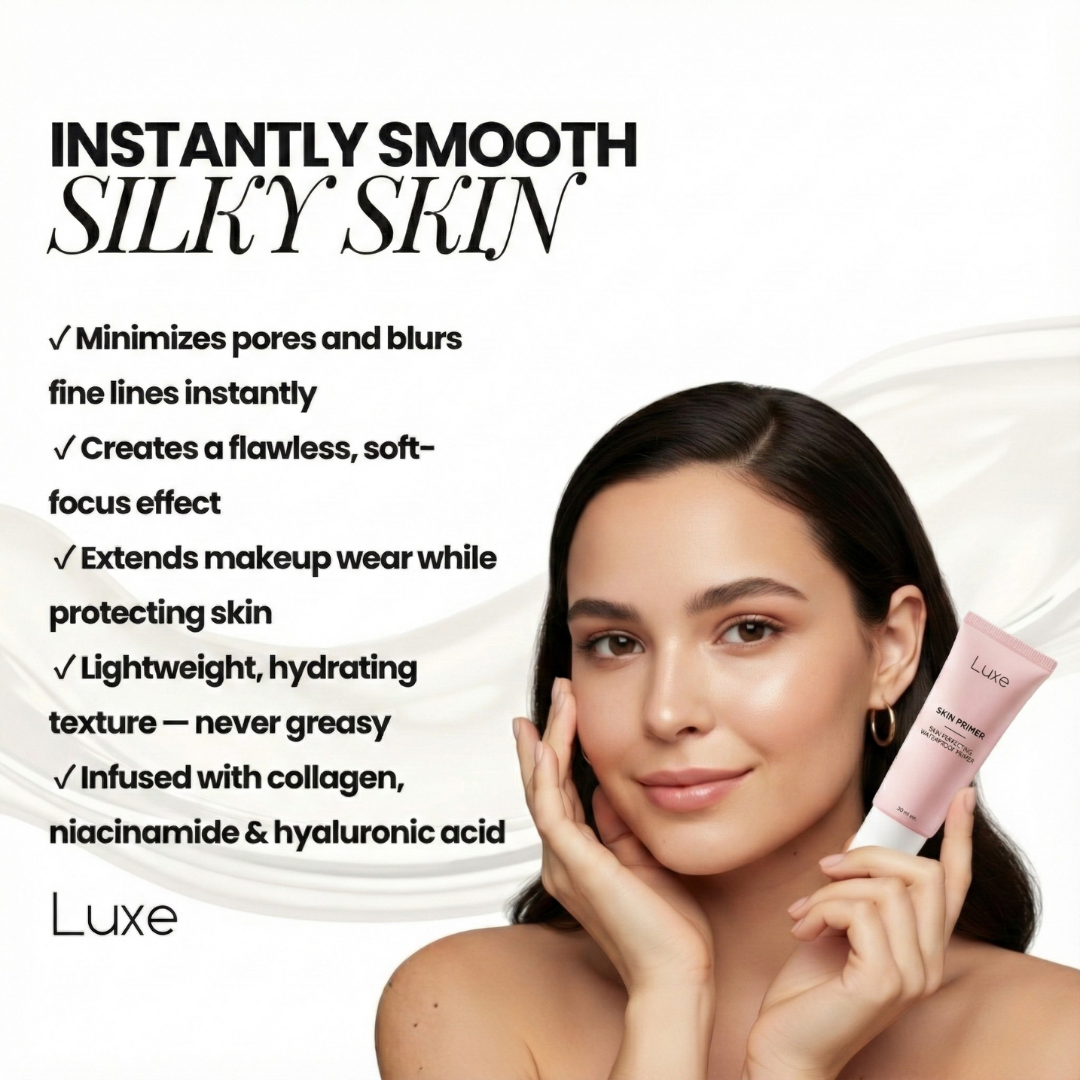 Luxe Skin Perfecting Primer Luxe Cosmetics US