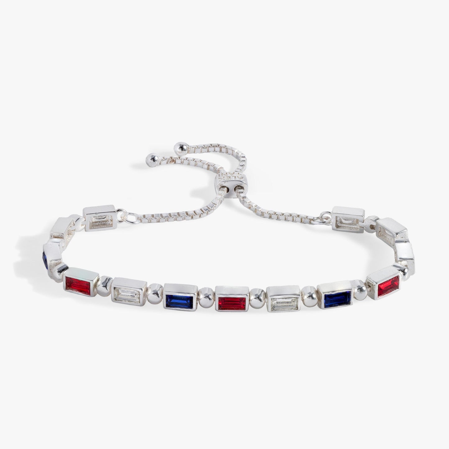 Red, White and Blue Baguette Bolo ALEX AND ANI