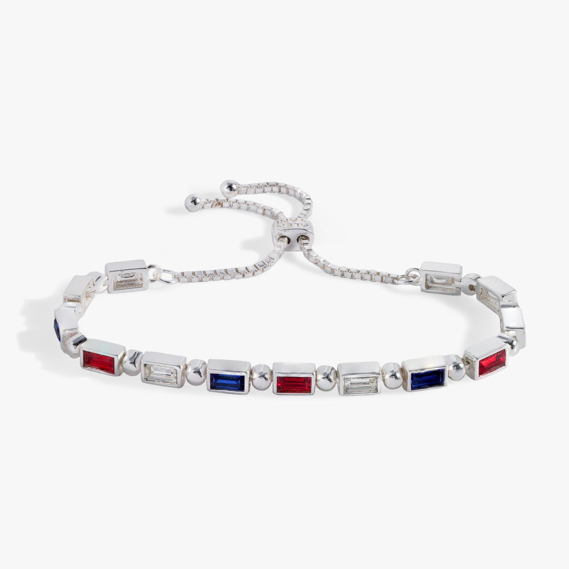Red, White and Blue Baguette Bolo ALEX AND ANI
