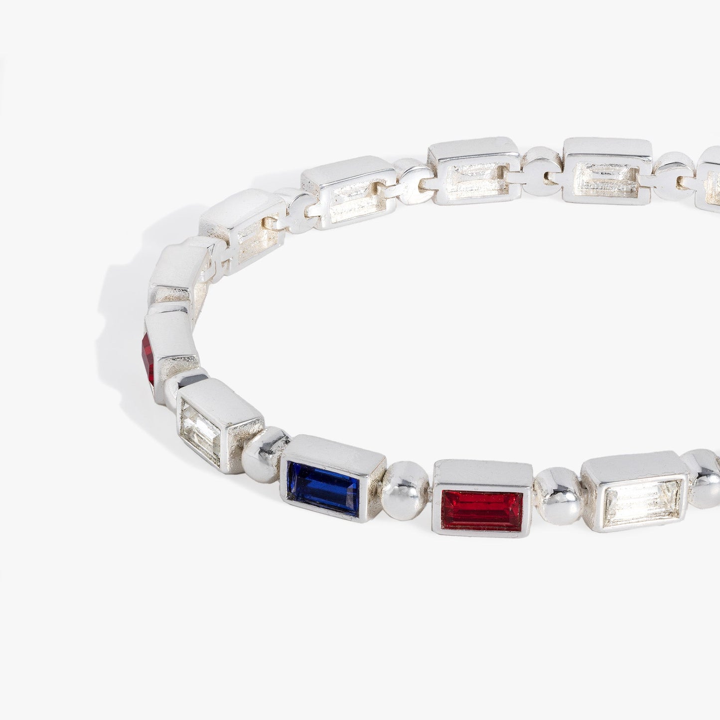 Red, White and Blue Baguette Bolo ALEX AND ANI