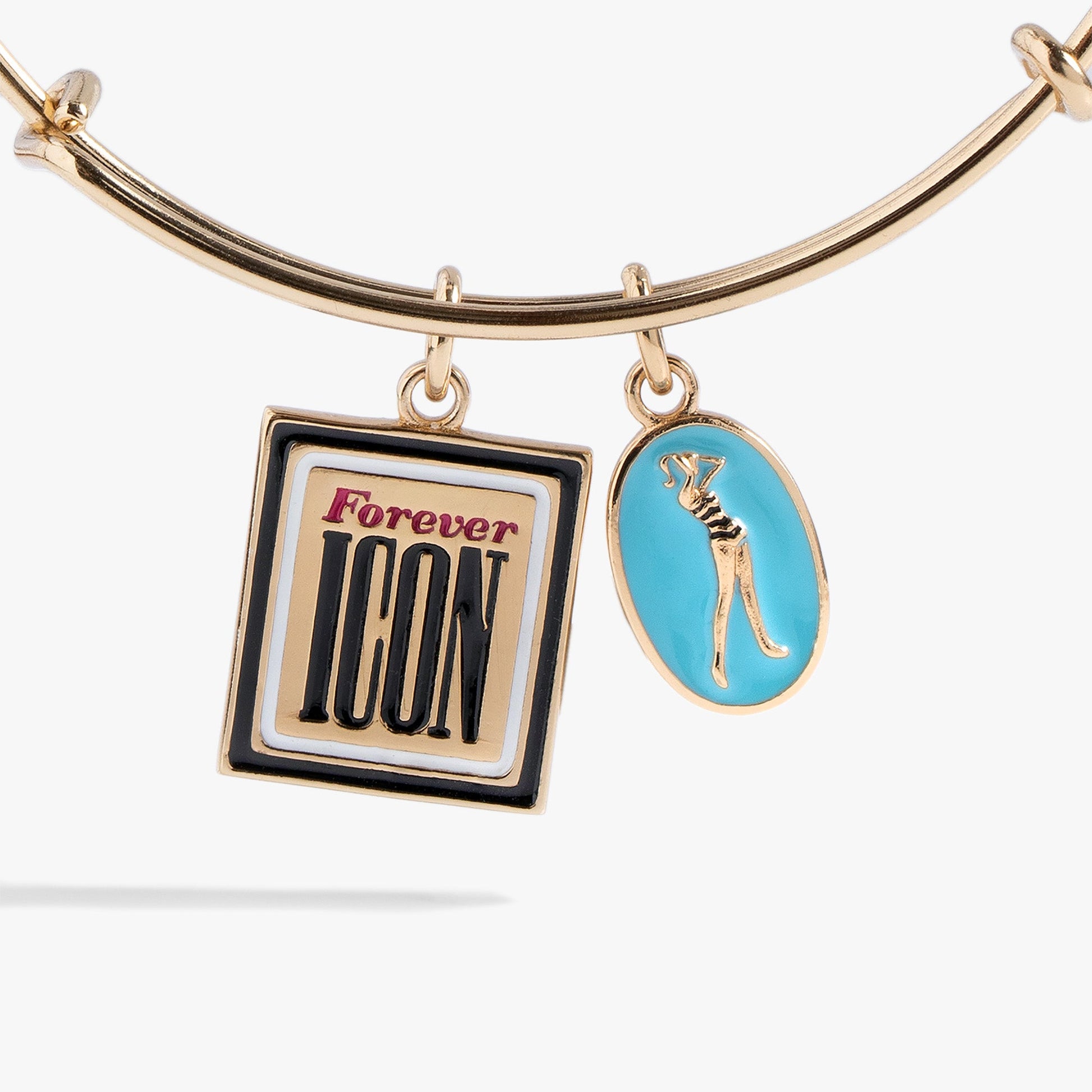 Retro Barbie™ Duo Charm Bangle ALEX AND ANI