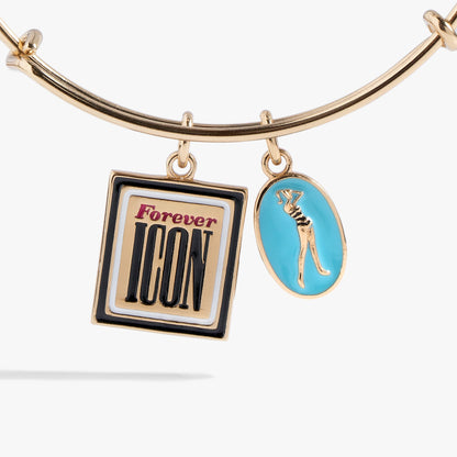 Retro Barbie™ Duo Charm Bangle ALEX AND ANI