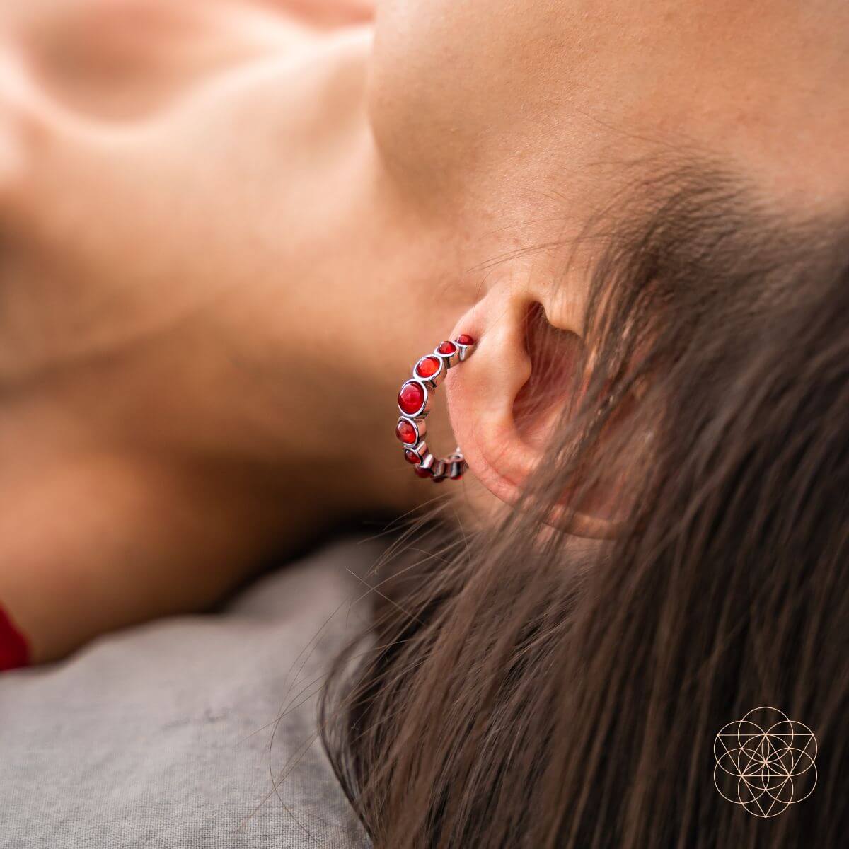 Rising Phoenix: Carnelian Earrings of Ambition Conscious Items